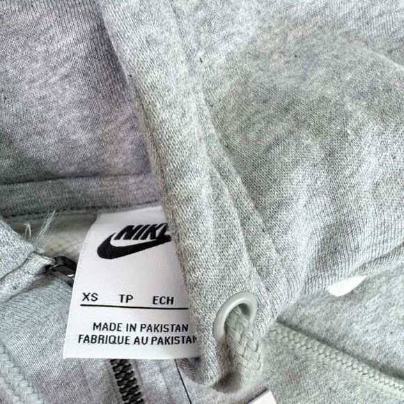 Nike Hoodie Womesn XS Gray Sportswear Phoenix Fleece Oversized Full-Zip New - Picture 5 of 11
